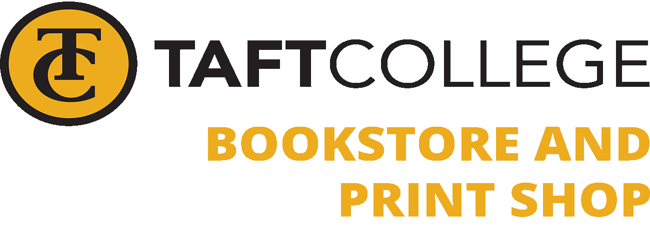 Taft College Bookstore and Print Shop Logo